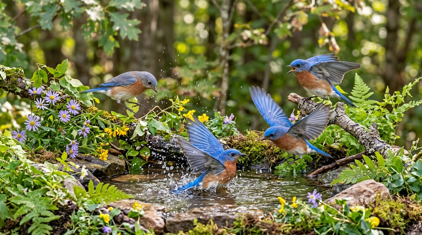 Free 4K Ultra HD Animals Playful Bird Wallpaper for Desktop, Mobile & Tablet wallpaper — 1376×768
