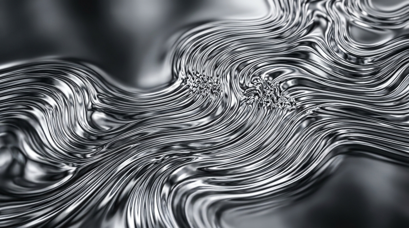 Liquid Metal Ripple Effect Background — Abstract Mobile HD Wallpaper wallpaper — 1376×768