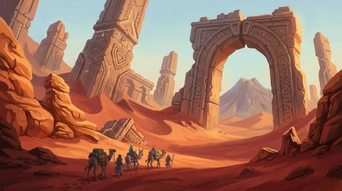 Free Mobile HD Fantasy Landscapes And Illustrat Wallpaper for Desktop, Mobile & Tablet wallpaper