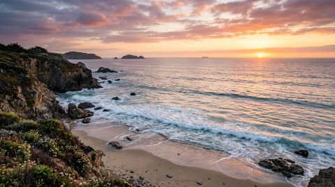 Free Mobile HD Ocean Waves And Coastal Scenery Wallpaper for Desktop, Mobile & Tablet wallpaper