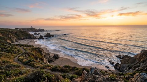Stunning Ocean Waves And Coastal Scenery Wallpaper (Nature) — Mobile HD Free Background wallpaper