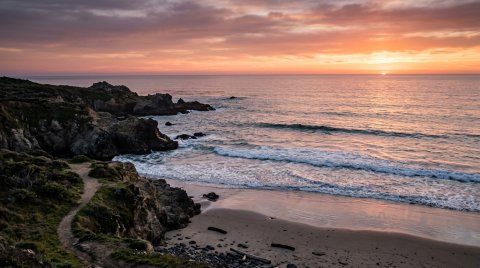 Free Mobile HD Ocean Waves And Coastal Scenery Wallpaper for Desktop, Mobile & Tablet wallpaper
