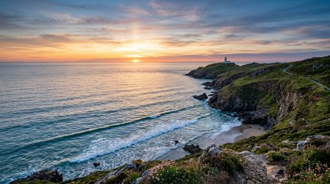 Ocean Waves And Coastal Scenery Background — Nature Mobile HD Wallpaper wallpaper