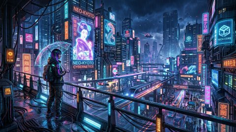 Hd Wallpaper Cyberpunk Cyberpunk Wallpaper — Free Mobile HD Download wallpaper